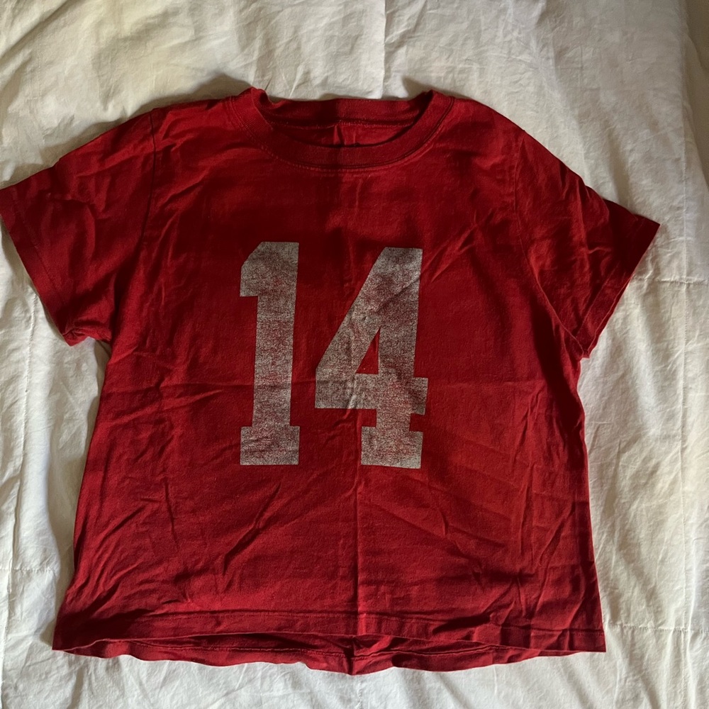 Red Brandy Melville Tee